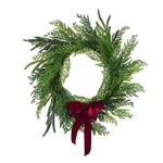24 In. Christmas Cottage Wreath. Fixed Price $65.99.