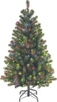 National Tree Company Artificial Christmas 4.5 Ft. Multicolor Lights Green. Fixed Price $85.00.