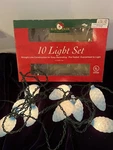 Vintage Kurt Adler Glitter Light Blue Pinecones Indoor Christmas 10 Set. Fixed Price $20.60.