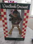 Christmas Ornament Penguin Faux Wood Movable Arms Legs Hanging Decor. Fixed Price $22.99.