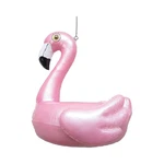 Pink Flamingo Float Glass Ornament. Fixed Price $14.89.
