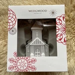 Wedgwood 2016 Christmas Grey Figural Church Ornament #40016255. Fixed Price $39.50.