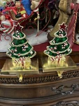 Kurt Adler Set Of 2 Christmas Trees Stocking Holders New!. Fixed Price $49.99.