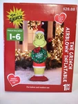 Gemmy Airblown Inflatable 5.5FT Grinch Wreath Christmas Holiday Dr Seuss New. Fixed Price $49.90.