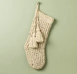 20" Confetti Fleck Waffle Knit Christmas Stocking Oatmeal Hearth & Hand Magnolia. Fixed Price $75.00.