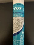 Lace Flower Floral Frosted Window Film Privacy Vinyl Contact Paper Peel & Stick. Fixed Price $16.09.