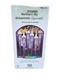 Gemmy Led Lightshow 10 Ct Northern Sky Diamond Sparkle Icicle Multicolor. Fixed Price $29.95.