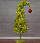 The Grinch 5FT Led Bright Grn Whimsical Christmas Tree Hobby Lobby 5961339. Fixed Price $134.99.