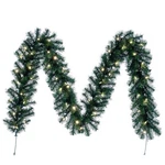 Vickerman 9'X10" Douglas Fir Led Lights Artificial Christmas Garland In Green. Fixed Price $60.94.