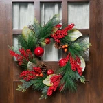 Northlight 24" Autumn Harvest Pine Berry And Nut Thanksgiving Fall Wreath Unlit. Fixed Price $56.69.