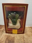 Lenox For The Holidays Christmas Petals And Pearls Sleigh Vase With Box. Fixed Price $27.50.