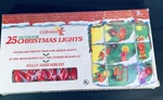 Vintage Celebrations 25 Outdoor Christmas Lights 9807447 Red Tested Nos.. Fixed Price $17.48.