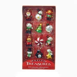 Kurt Adler 12 Pc 1.25" Resin Petite Treasures Mini Christmas Ornament Set H9551. Fixed Price $16.88.
