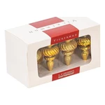 Pemberly Row 4" 4-FINISH Finial Christmas Ornaments Gold (set Of 8). Fixed Price $30.34.