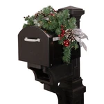 Northlight 36" Pre-lit Decorated Artificial Pine Christmas Mailbox Swag. Fixed Price $86.93.
