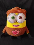 Universal Studios Despicable Me Minion Bob Love Tim Sweater Plush. Fixed Price $25.00.