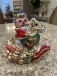 Fitz & Floyd Nutcracker On Horse Figurine Christmas Decor Vtg 1992 Mercury Styl. Fixed Price $24.00.