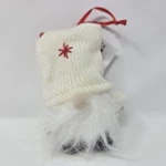 Place & Time Holly Jolly Gnome Ornament Knit Hat, Beard, Hanging Loop 2024. Fixed Price $8.39.