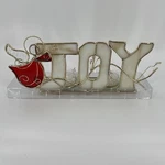 New Holiday Living Christmas Joy Stained Glass Tea Light Candle Holder Angel. Fixed Price $11.25.
