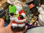 Talking Santa Claus Plastic 6. Fixed Price $19.95.