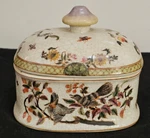 Vintage Burton & Trinket Box Crackle Finish. Fixed Price $25.00.