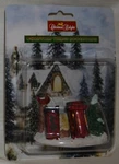 Christmas Delights Village Accessory Red Sled Cardinal Tree 2" Bent New. Fixed Price $8.95.