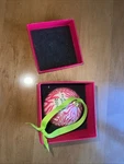 Lilly Pulitzer Glass Christmas Ornament Game Ball New In Box. Fixed Price $119.99.