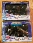 Set Of 12 Barcana Christmas Ornament Pastic Balls Green 60MM. Fixed Price $28.78.
