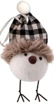 Chickadee Bird Christmas Ornament, Buffalo Plaid Farmhouse Decor, Lodge Cabin.... Fixed Price $12.72.