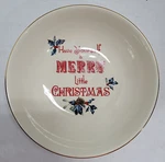 Lenox Have Yourself Merry Little Christmas Sentiment Serving Bowl. Fixed Price $15.99.