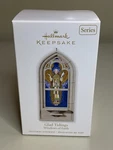 Hallmark 2010 Keepsake Christmas Ornament Glad Tidings Window Of Faith Luke 2:10. Fixed Price $9.99.
