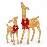 Noma Christmas Deer 2.8 Ft Pre-lit Led Outdoor Yard Holiday Decoration. Fixed Price $113.99.