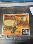 Vintage Craft Master Wagons Of The Old West Covered 50101 Model Kit New. Fixed Price $54.99.