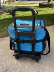 Titan By Arctic Zone Rolling Cooler Bag Wheeled Soft Blue Pre-owned. Fixed Price $50.00.