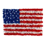 Nearly Natural 3X2 Ft Usa Flag Led Wall Panel 100 Lights Indoor/outdoor. Fixed Price $91.08.