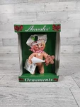 New Annalee Gingerbread Man 4" Christmas Ornament Retired Vintage. Fixed Price $34.95.