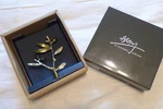 Pre-owned Michael Aram Olive Branch Cocktail Napkin Holder Box. Fixed Price $41.00.