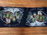 Let It Snowman Tapestry Christmas Table Runner Winter Decor 64X12. Fixed Price $18.00.