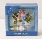 Mission Gallery Nib Decorative Night Light Glass Panel Holly Berries. Fixed Price $10.80.