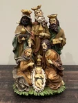 Regency International 12'' Nativity Holy Family Baby Jesus 3 Wise Men. Fixed Price $9.99.