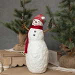 New 14" Winter Snowman Bottle Brush Christmas Figure Ragon House Vintage Hat. Fixed Price $44.99.