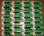 Vintage Joybrite C9 1/4 Outdoor New Nos 28 Packs 140 Bulbs! Christmas. Fixed Price $37.59.