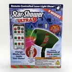 Star Shower Ultra 9 Christmas Laser Projector Red Green W/ Remote Light New. Fixed Price $34.95.