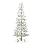 Open Box 7.5FT Pre-lit Sparse Pine Flocked Artificial Holiday Christmas Tree. Fixed Price $91.99.