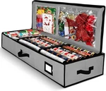 Gift Organizer, Christmas Wrapping Paper Storage Bag W/useful Pockets Fo.... Fixed Price $30.25.