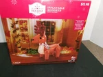 Holiday Time Inflatable Christmas 4' Tall Reindeer Reno Indoor Outdoor New. Fixed Price $17.90.