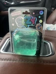 Sqzy Squishy Gem Cube Light Up Squeeze Toy Green. Fixed Price $19.99.