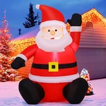 Comin 4FT Christmas Inflatables Outdoor Decorations, Blow Up Santa Claus. Fixed Price $57.80.