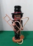 Steinbach Germany Nutcracker Junior Chimney Sweep W/rope & Ladder 13 Christmas. Fixed Price $49.99.