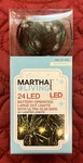 Martha Stewart Living 24 Battery Operated Large Led Dot String Lights Warm White. Fixed Price $9.99.